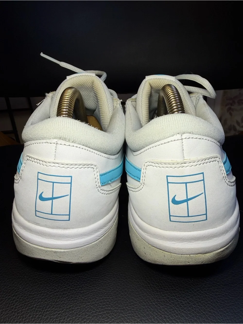 Men's Nike Zoom Court Lite 3 White/Baltic Blue-Photon Dust (DV3258 100) - SZ 13